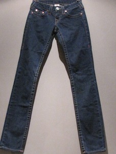 True Religion - Dark Stone Wash Denim - Size 27